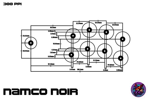Namco Noir Layout Rfightsticks