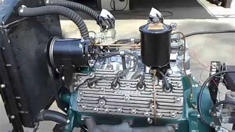 The design was common on early engine designs, but has since fallen from. Ford Flathead 284 cid Navarro 2x2 Engine 1007 LD Isky Cam ...