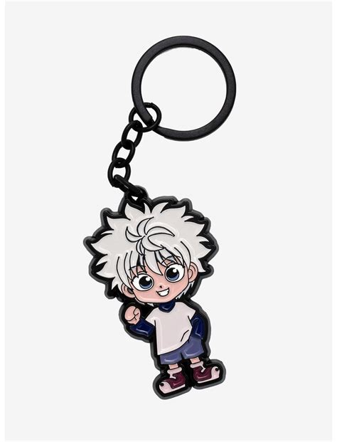 Hunter X Hunter Chibi Killua Enamel Key Chain Hot Topic