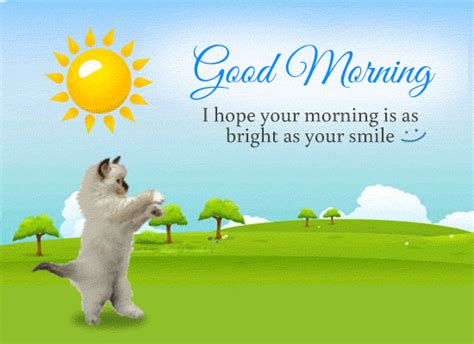 Starting the day off right is always easy when you send your friends a positive message on social media. Brightest Good Morning. Free Good Morning eCards, Greeting Cards | 123 Greetings