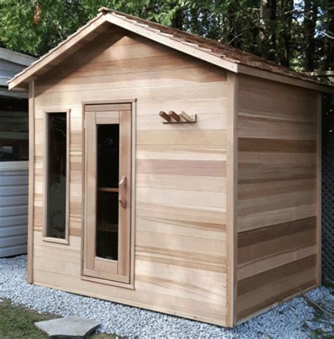 Outdoor Sauna Kits 6x4′ For 4 Person Infrared Sauna