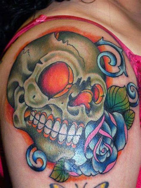 Skull Tattoo For Women Best Skull Tattoo Tattoos Ideas