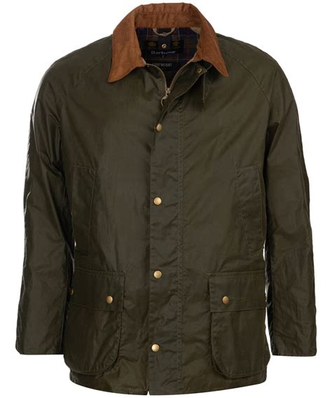 Mens Barbour Lightweight Ashby Waxed Jacket