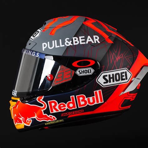 Racing Helmets Garage Shoei X Spirit Iii Marc Márquez Winter Test 2020