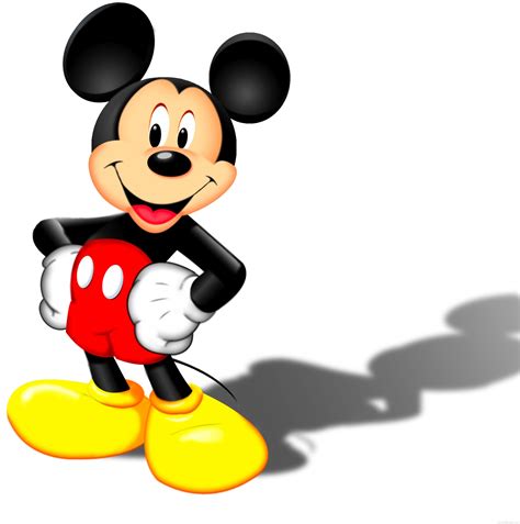 Standing Picture Of Mickey Mouse