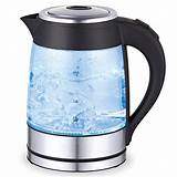 Pictures of Clear Glass Kettle Electric
