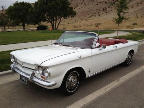 Purchase Used 1963 Chevrolet Corvair Convertible Classic Vintage