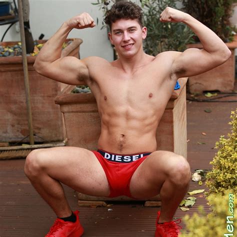Fit Young Men Danny Hobson Strips Down To His Sexy Undies
