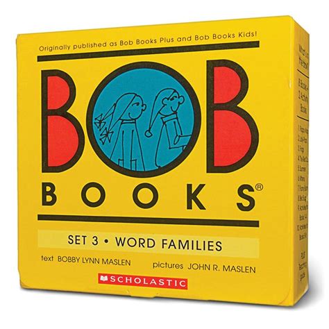 Bob Books Set 3 Word Families United Art And Education