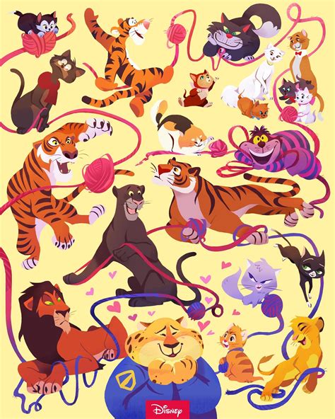 Pin By Alejandra On Disney Artwallpapers Disney Collage Disney Cats
