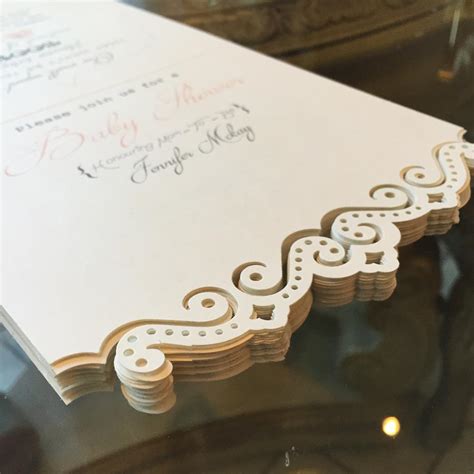 These are cards that are already scored and folded and many times come with the correct size matching envelope. MuchoCrafts: DIY- BABY SHOWER INVITES -TUTORIAL