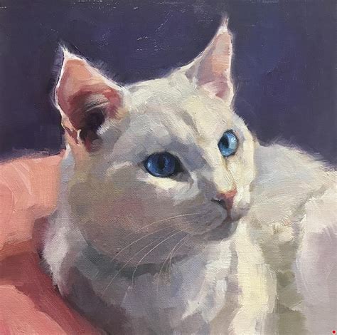 Katya Minkina Artworks Gallery In 2020 Cat Art Illustration Cat