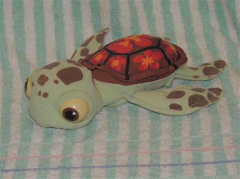 Disney Hasbro 2002 Plush Finding Nemo Squirt The Turtle Stuffed Toy Pixar 11 Ebay