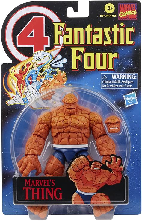 Marvel Legends Fantastic Four Retro Collection The Thing Retro