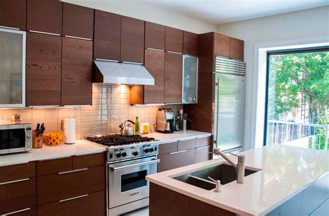 Modern Kitchen Cabinet Decor Ideas Features Microwave