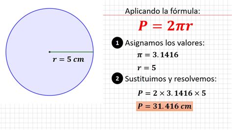 Como Calcular Perimetro De Una Circunferencia Printable Templates Free