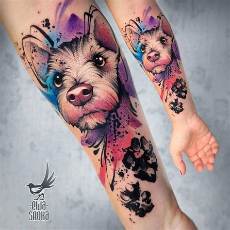 40 Dog Tattoo Ideas To Show Your Dog Love In 2021 Dog Tattoos