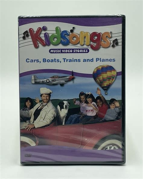 Kidsongs Cars Boats Trains And Planes Dvd Region 1 Oop New And Factory