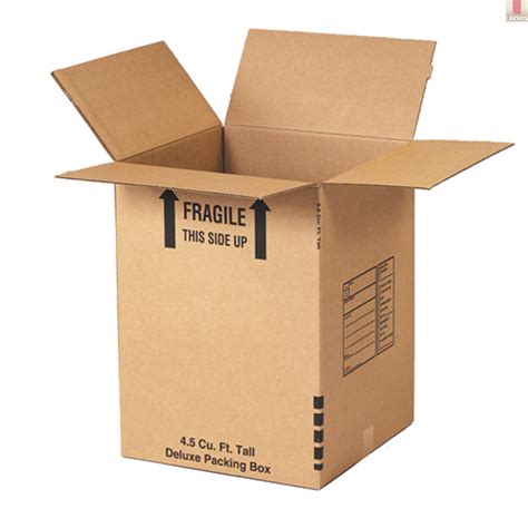 uboxes corrugated moving boxes with handles 10 premium large 18 x 18