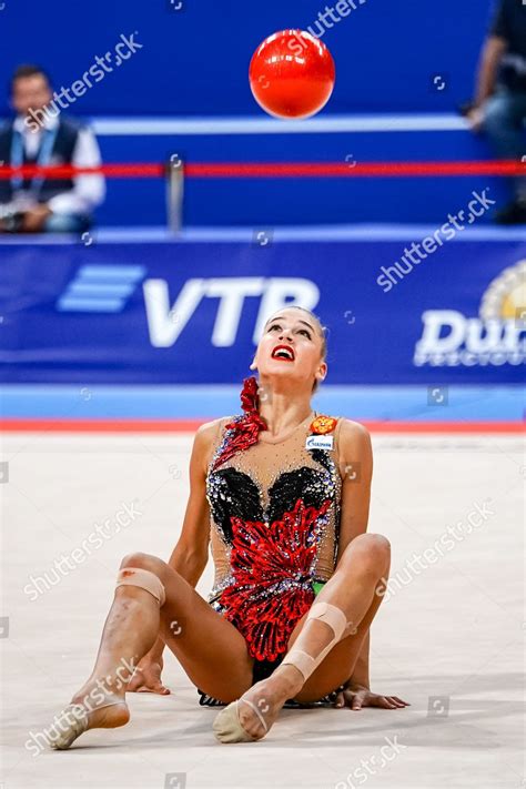 Aleksandra Soldatova Russia During Individual Ball Editorial Stock