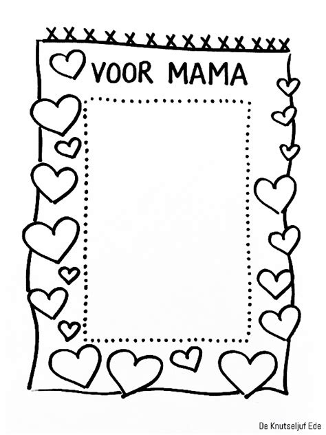Een kleurplaat is natuurlijk het moederdag cadeau bij uitstek. Kleurplaten voor mama | moederdag | kleurplaat ...