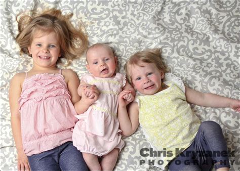 Photographing Three Sisters A Baby A Toddler A Little Girl