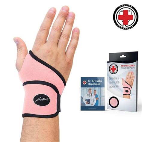 Doctor Developed Premium Ladies Pink Wrist Support/Wrist Strap/Wrist