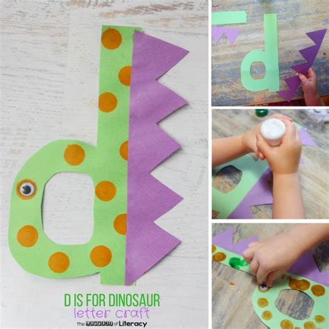 Letter D Craft D Is For Dinosaur Letter D Crafts Letter A Crafts