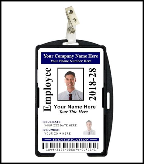Buy Companycorporate Id Card Custom With Your Photo And Information