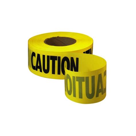 Caution Tape 3 Inch X 300 Feet 71200 Centre Outils Plus