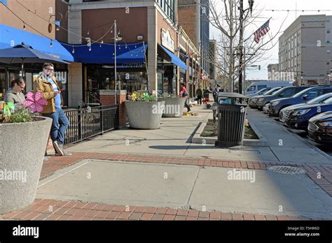 Downtown South Bend Indiana Usa Stock Photo Alamy