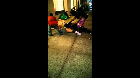 two homeless guys fighting in manhattan youtube