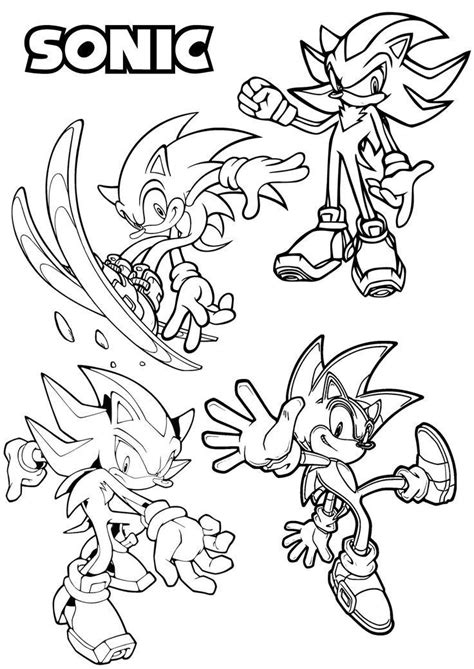 Pin on SONIC para colorear