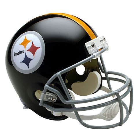Riddell Pittsburgh Steelers Vsr4 63 76 Throw Back Full Size Replica