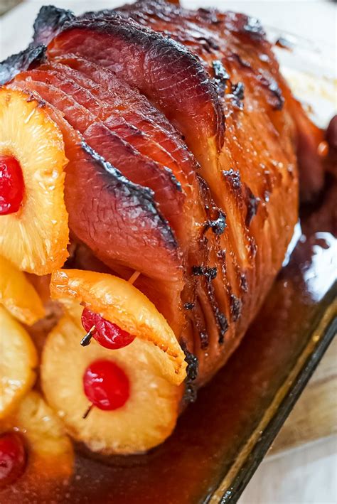 Pineapple Honey Glazed Ham Simple Ronalyn Alston