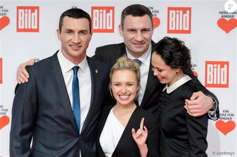 Wladimir Klitschko Et Sa Compagne Hayden Panettiere Vitali Klitschko