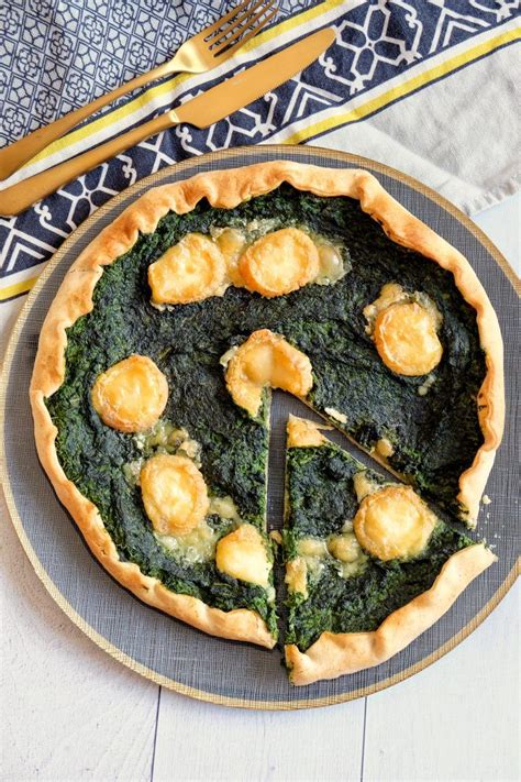 Tarte Épinard Chèvre