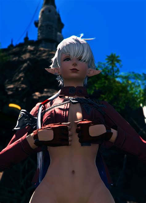 Rule 34 1girls Alisaie Leveilleur Blue Eyes Elezen Elf Elf Female