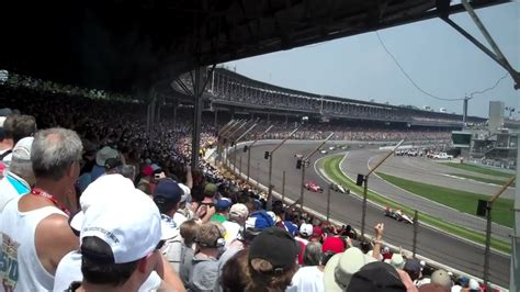 Seats In Stand E At The 2010 Indy 500 Youtube