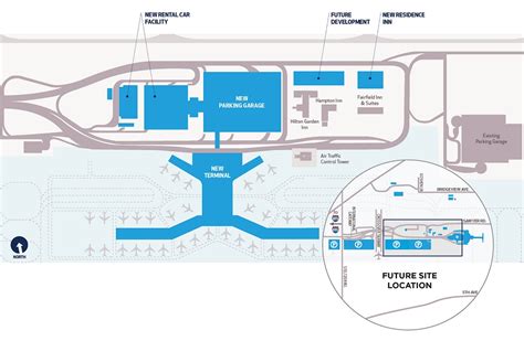 Columbus Airport Terminal Map Tourist Map Of English