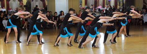 The Curious Lark Ballroom Formation Team Performance
