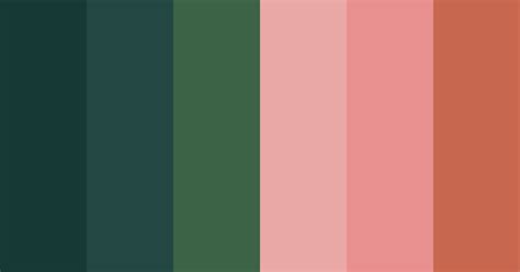 Green And Pink Color Scheme Pink