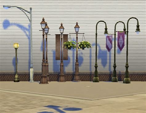 My Sims 4 Blog Liberated Street Deco By Plasticbox