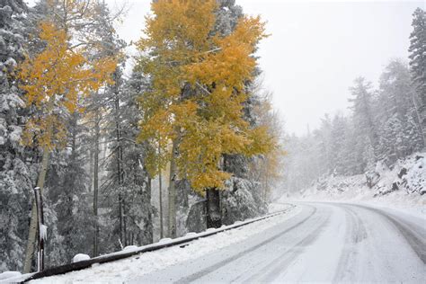 First Snowfalls In Flagstaff Over The Years News