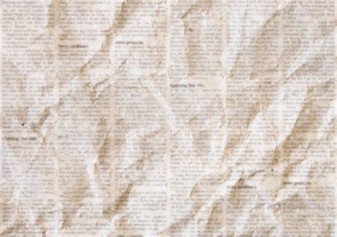 Old Crumpled Newspaper Texture Background Stock Image Everypixel
