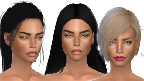 Sims 4 Hairs ~ Simpliciaty Sintiklias 20 Alia Hair Retextured