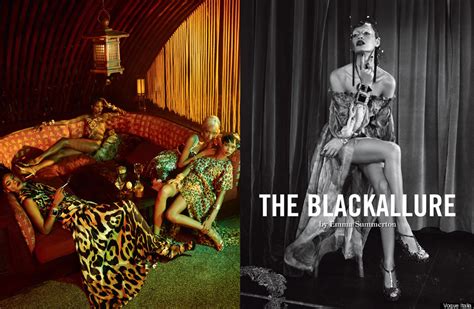 Top Black Models Pose For Vogue Italias Black Allure Spread Photos