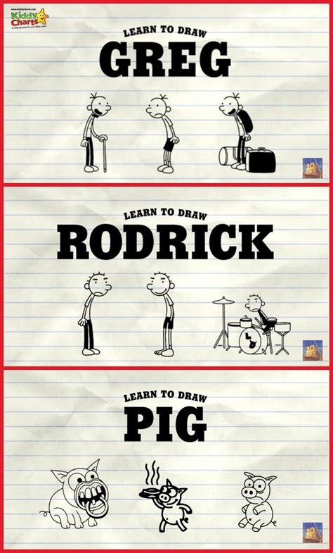 Diary of a wimpy kid by education researc. Learn to draw Diary of a Wimpy Kid #WimpyKidMovie | Wimpy ...
