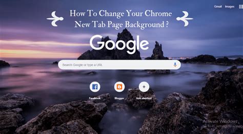 How To Change Your Chrome New Tab Page Background Bigdomainmy