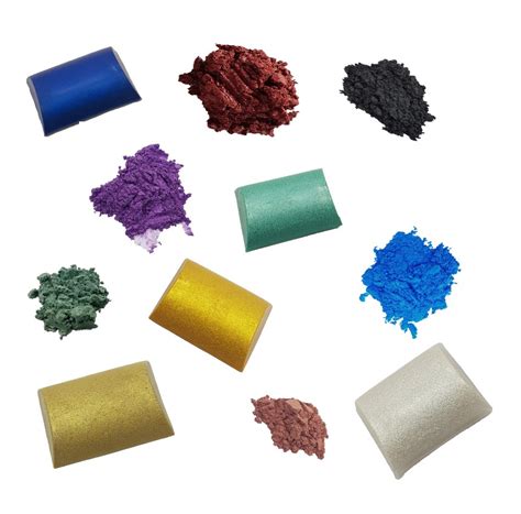 Colour Pearlescent Mica Pigments With Metallic Effects Bastion Paint